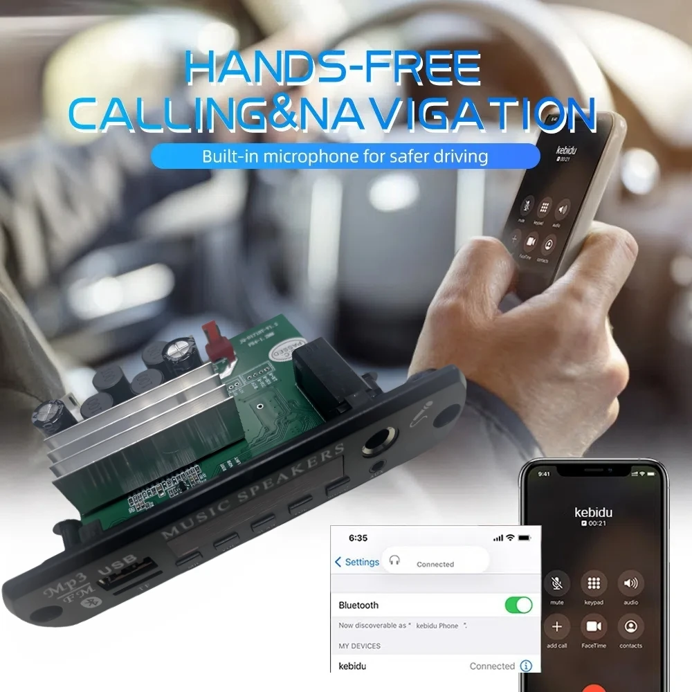 Плата декодера MP3 Bluetooth 5 3 160 Вт 80