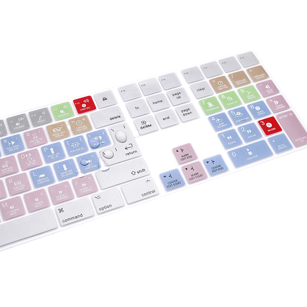 Фото Силиконовая крышка клавиатуры Hotkey для клавиатуры Apple Magic с цифровой клавиатурой MQ052LL/A A1843 №5