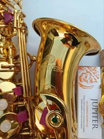 jas700 student alto saxophone gold lacquer eb high f keys yellow brass alto saxo for beginner