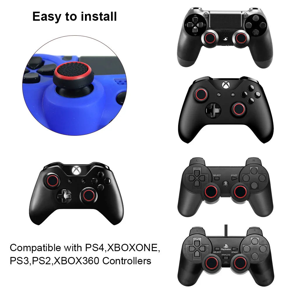 Мягкий чехол для Playstation 5 колпачок джойстика геймпада XBOX серии X S PS4 PS5 NS Pro