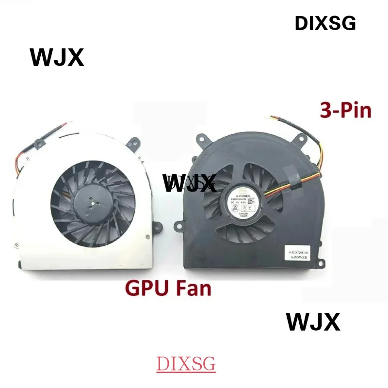 A-POWER GPU Fan Clevo 6-31-x720s-101 BS6005MS-U94 для NP8150 P150EM 3-Pin