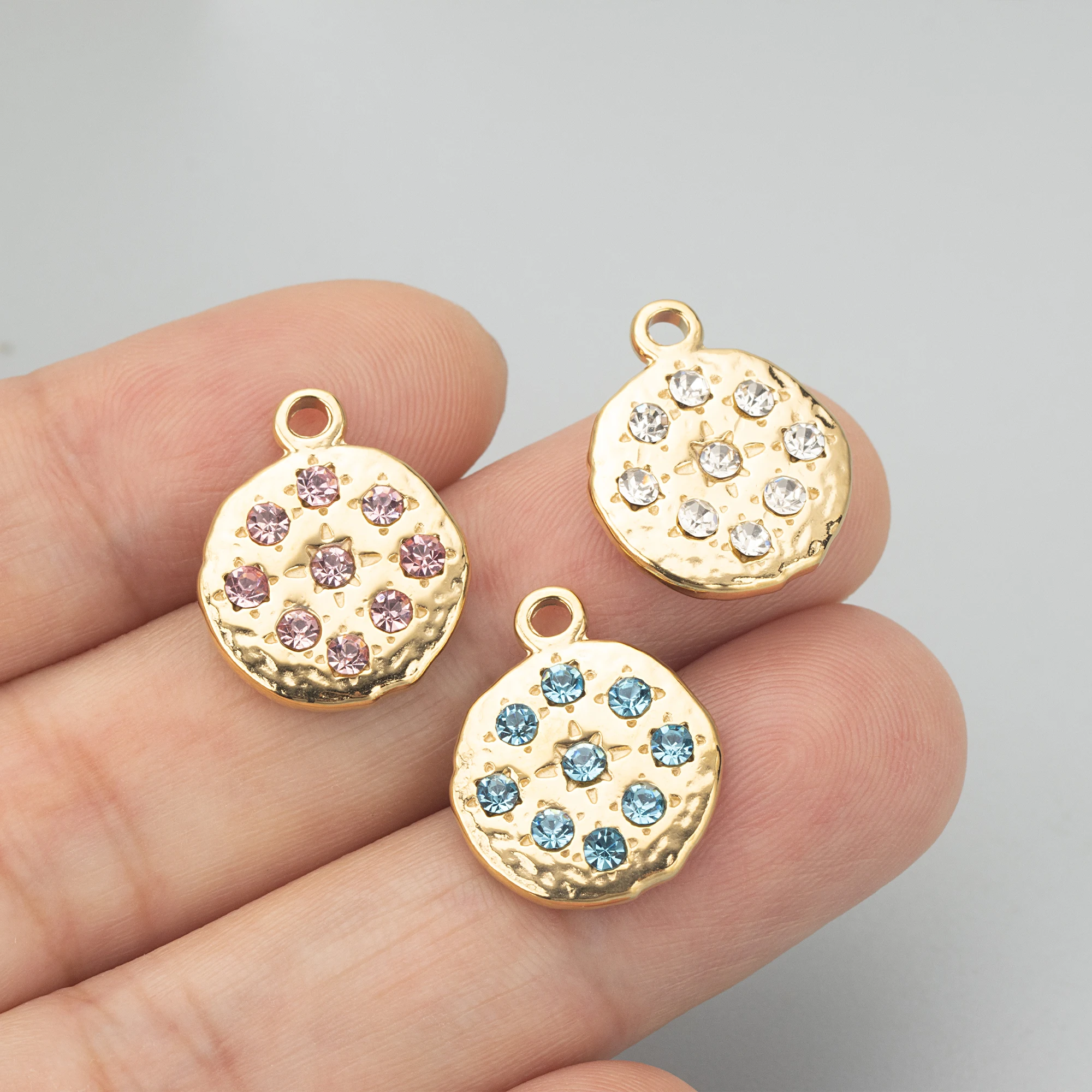 4 шт./партия подвески для ювелирных изделий нержавеющая сталь 316L