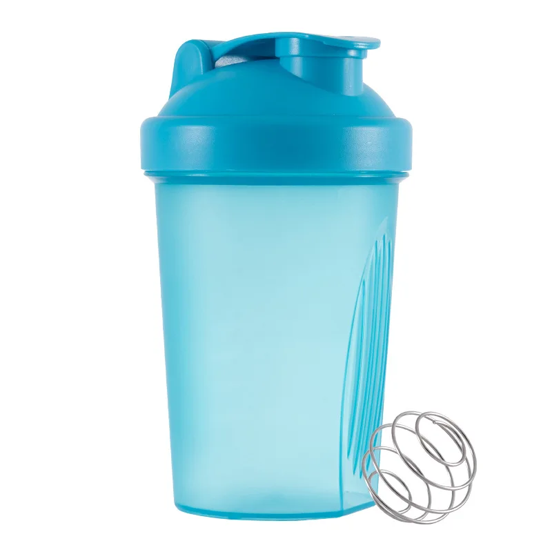 400ml Sports Shaker Bottle Water Cup Whey Protein Powder Blender Gym Bodybuilding Portable Plastic Cute Fitness for Muscle Mixer