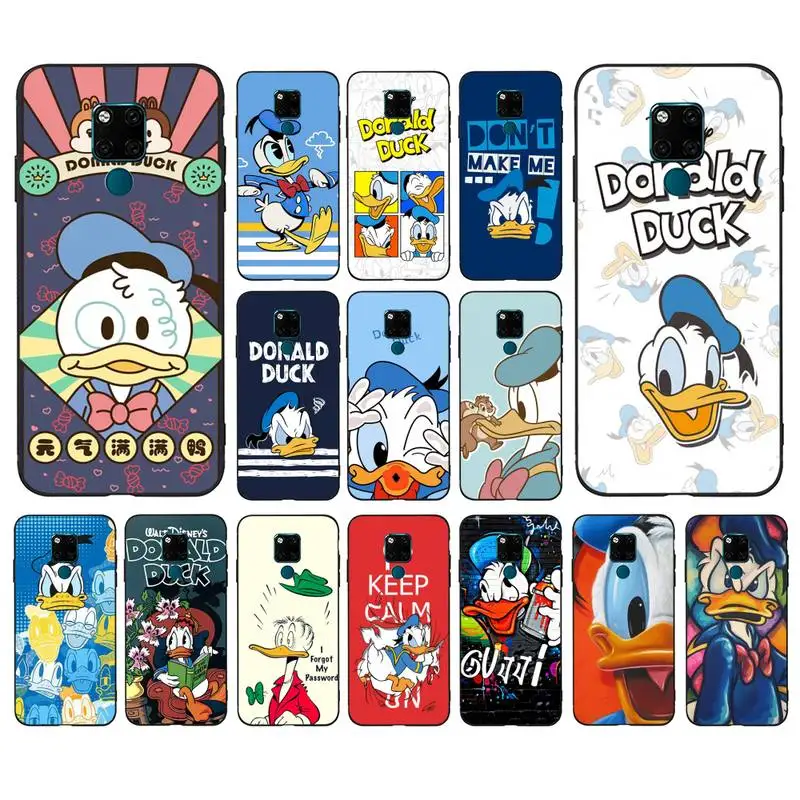 

Disney Donald Duck Phone Case for Huawei Mate 20 10 9 40 30 lite pro X Nova 2 3i 7se