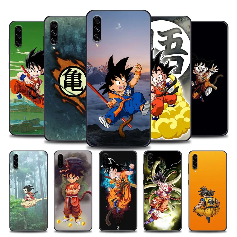 

Anime Son Goku Drawings Dragon Ball Z Phone Case for Samsung A10 e S A20 A30 A30s A40 A50 A60 A70 A80 A90 5G A7 A8 Soft Silicone