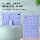 Мягкий силиконовый детский чехол для Samsung Tab A8 10,5 2021, чехол для планшетов с подставкой для Galaxy Tab A8 2021, чехол