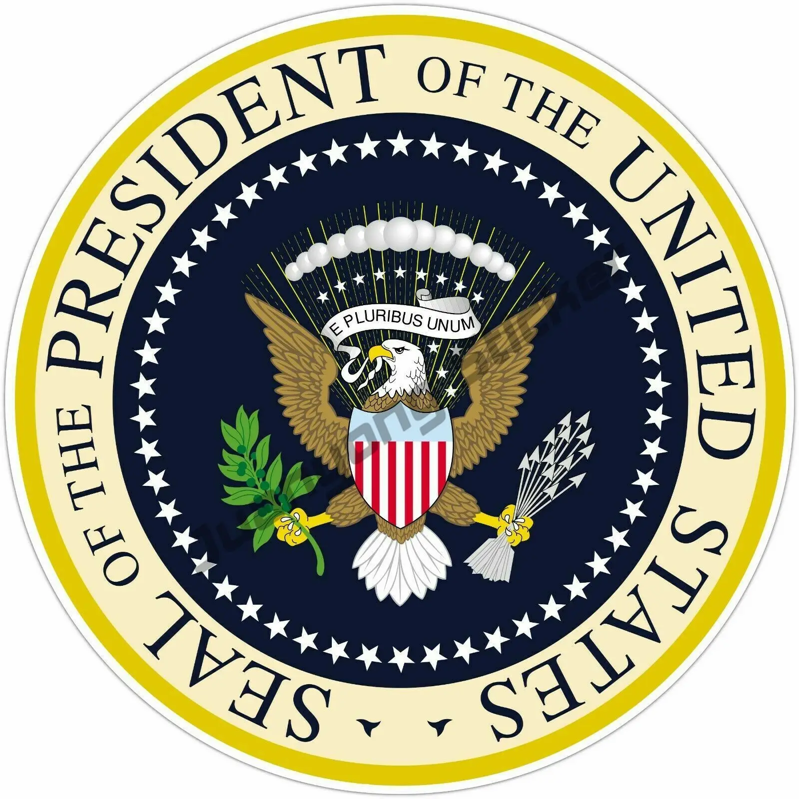 

Presidential Seal United States SIZE Vinyl Decal Sticker Car Truck Laptop Wall Bodywork Windshield Suv Exterior Decoration
