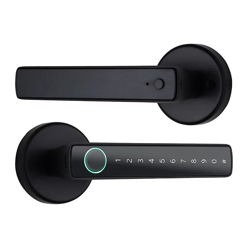 

Tuya Bluetooth умный дверной замок с отпечатком пальца электронный пароль приложение удаленная разблокировка отель квартира офис ванная комната спальня
