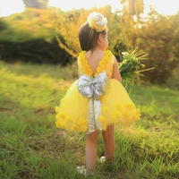 cute kid costumes flower girl dresses birthday gown child party dresses first communion dress photograpty drop with bow