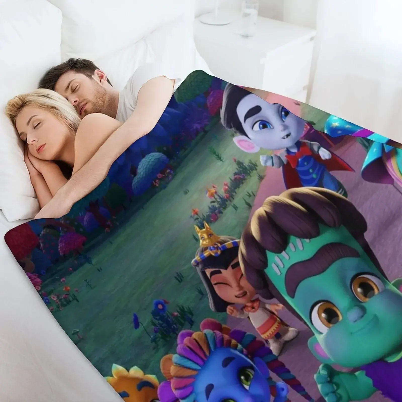 Забавный супер мини-подарок монстреров для фанатов подарок монстре детей плед