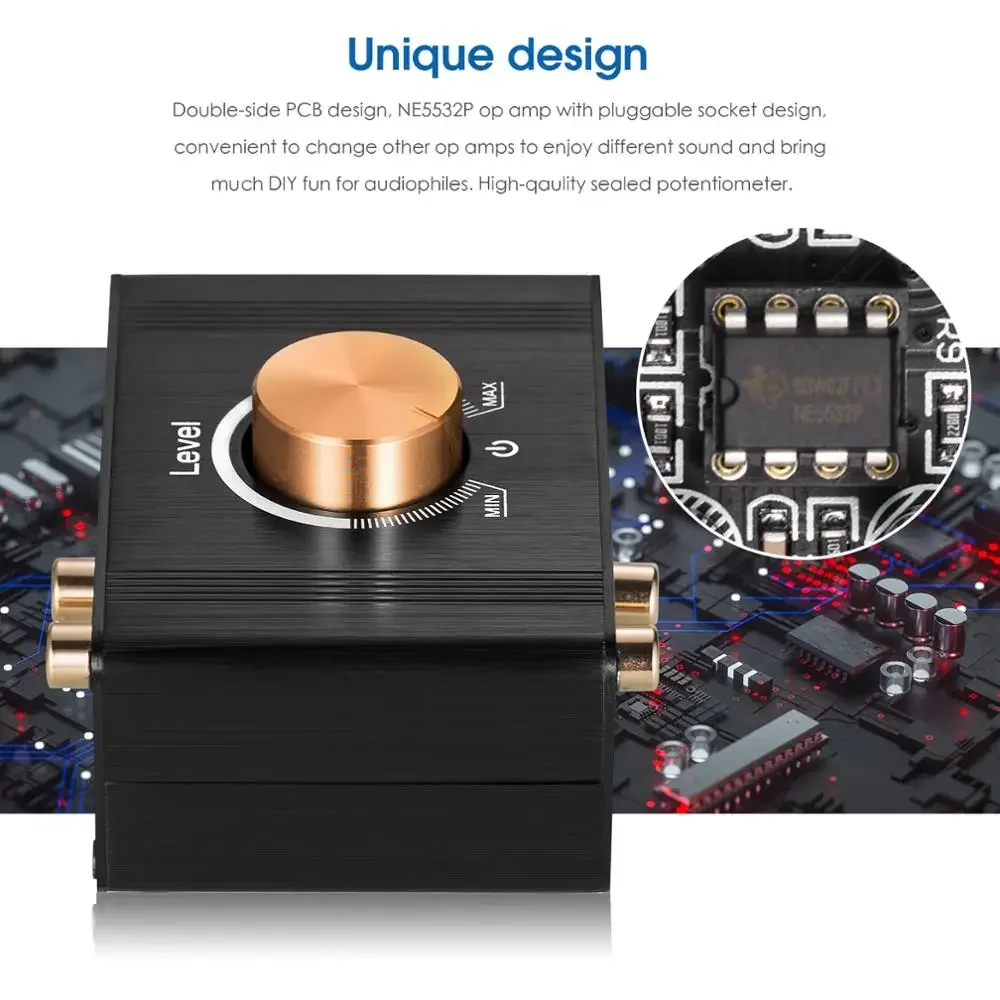 Douk Audio L1 Mini Цифровой Предусилитель Звука