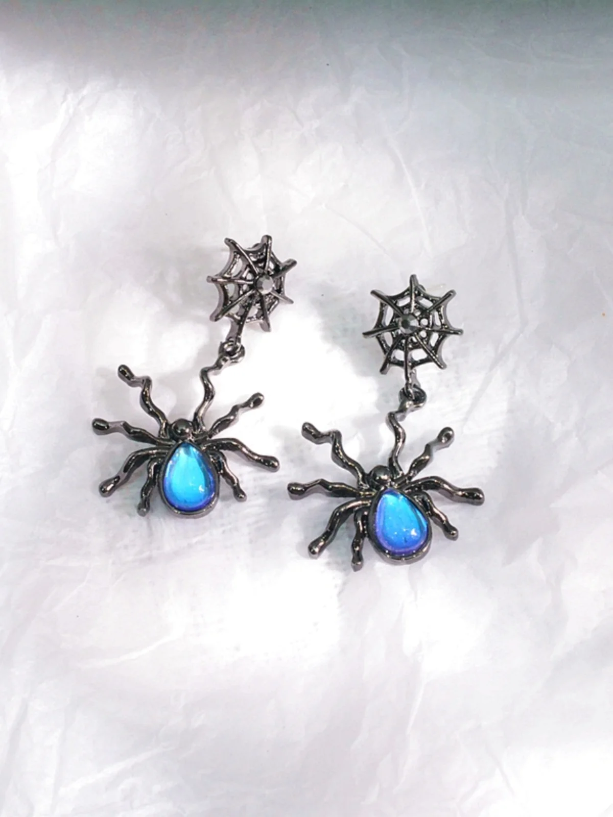 Новые европейские и американские милые крутые черные забавные серьги-гвоздики в