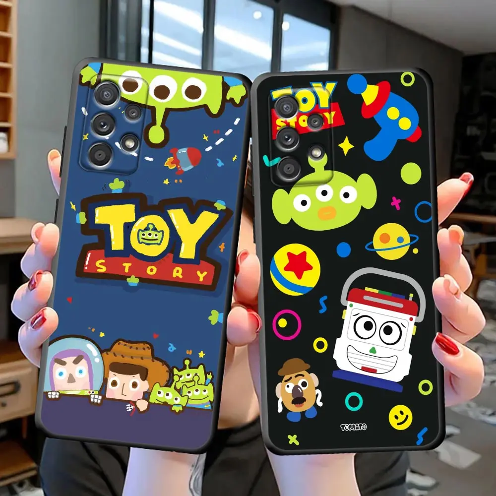 

Disney Funny Toy Story Woody Cartoon Phone Case For Samsung Galaxy S22 S21 S20 FE Ultra S10 S10E S9 S23 Lite Plus Cover Fundas