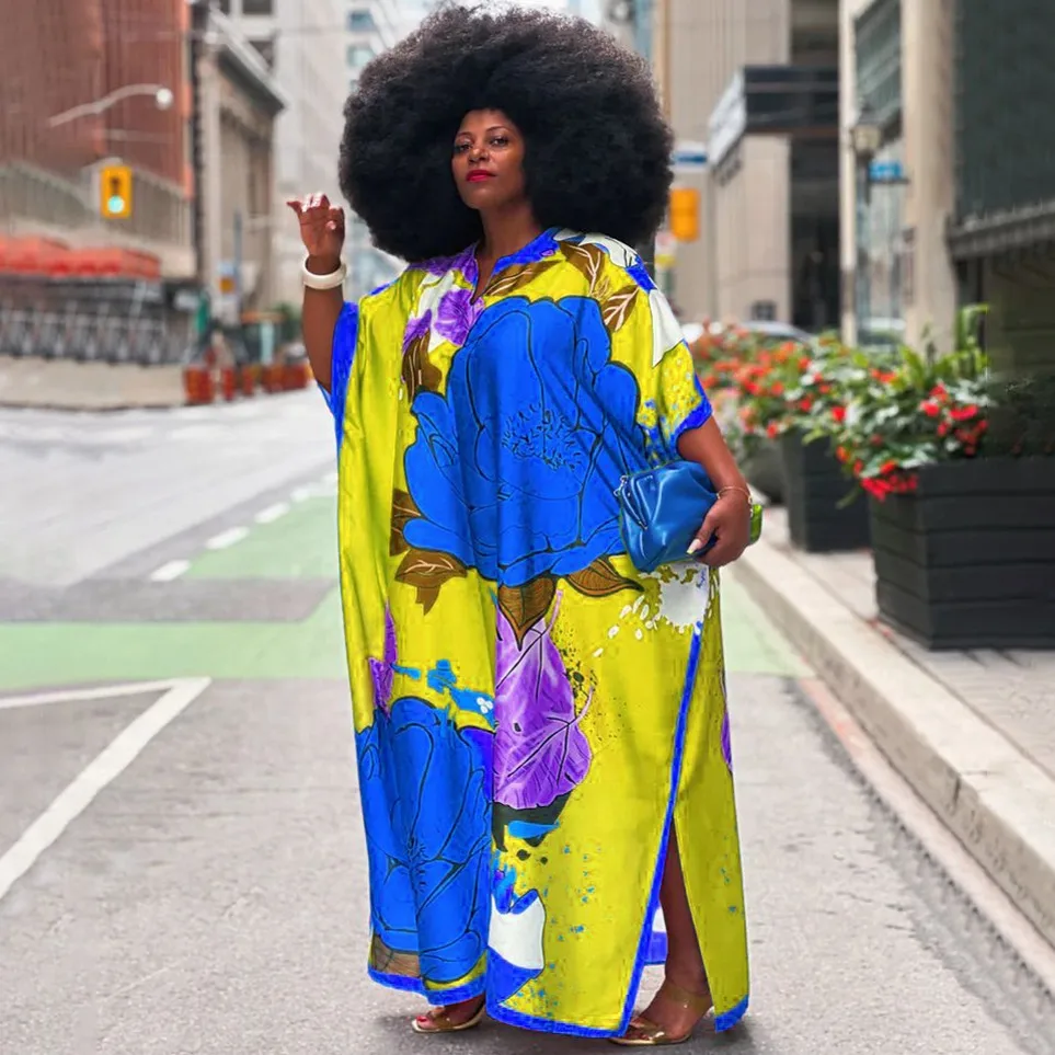 

Abaya Dubai Turkey Muslim Fashion Hijab Dress Kaftan Islam Clothing African Maxi Dresses For Women Vestido Robe Musulman De Mode