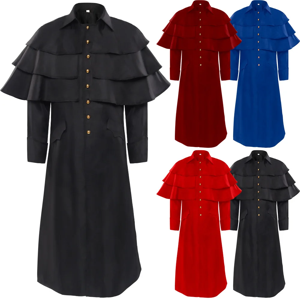 Cassock платье для духовенства литарный халат стиль сервер унисекс