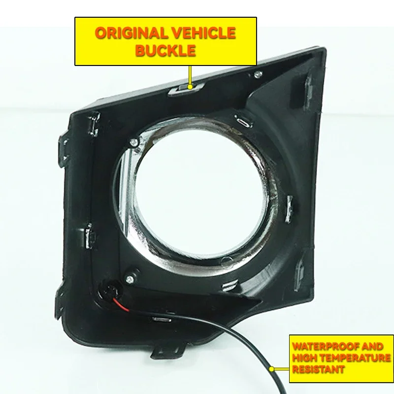 2 шт. автомобильные светодиодные дневные ходовые огни DRL для Mitsubishi Triton L200 2015 2016 2017