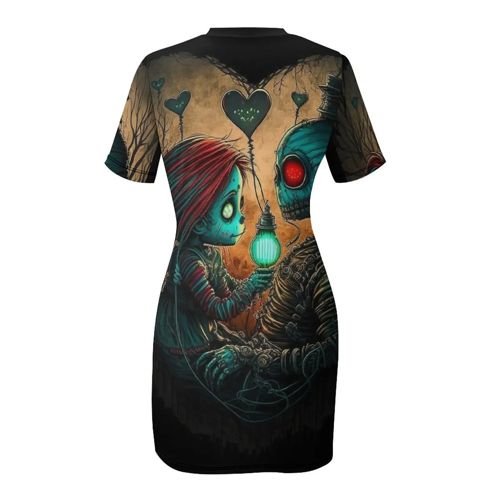 Готический дизайн куклы VooDoo идеально подходящий для Дня святого Валентина - Goth Love