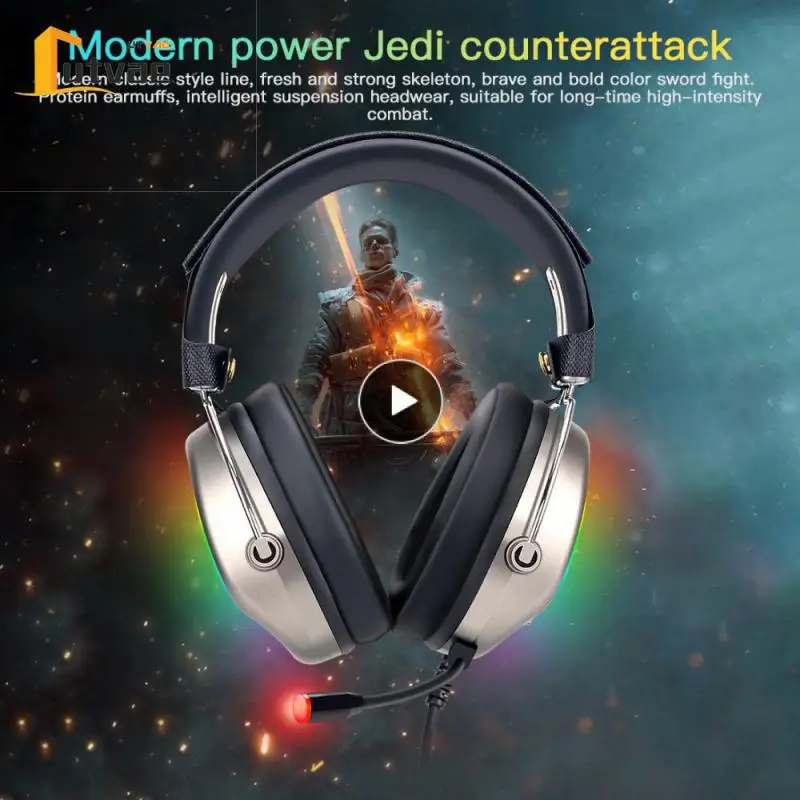 

Sound Insulation Wired Headphones Surround Sound Stereo Gh288 Gaming Headsets Durable Wearing Comforts Noise Reduction
