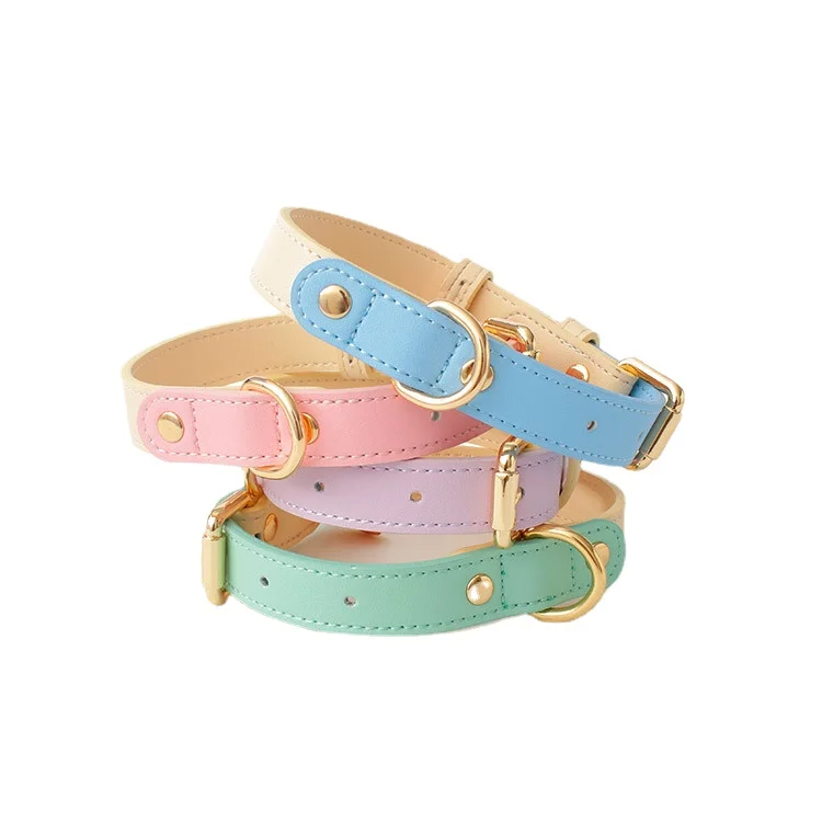 

Leather Pet Dog Cat Collar Dog Collar Dog Harness Outdoor Pet Supplies