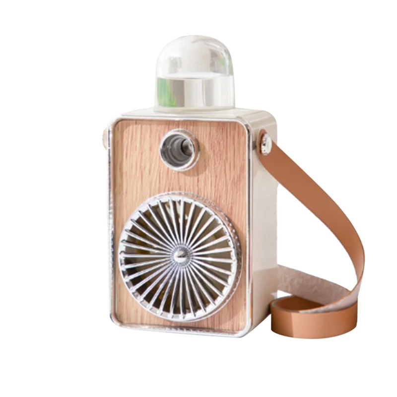 

3 In 1 Fan Cooling Hanging Neck USB Fan Mini Air Cooler Portable Cooling Fan Rechargeable Bladeless Fan