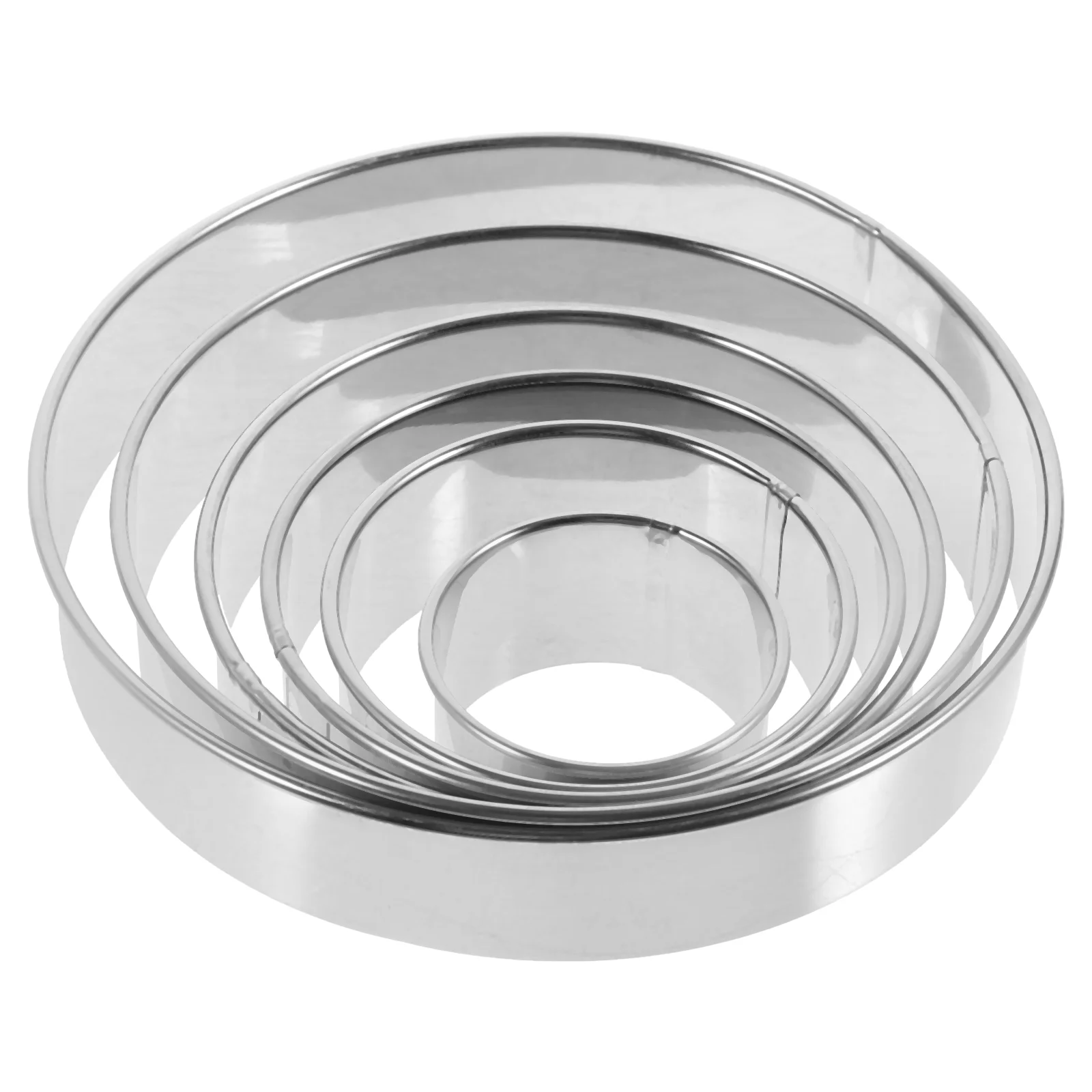 

6 Pcs Human Body Cookie Stencils Stainless Steel Household Dumpling Wrapper Mold