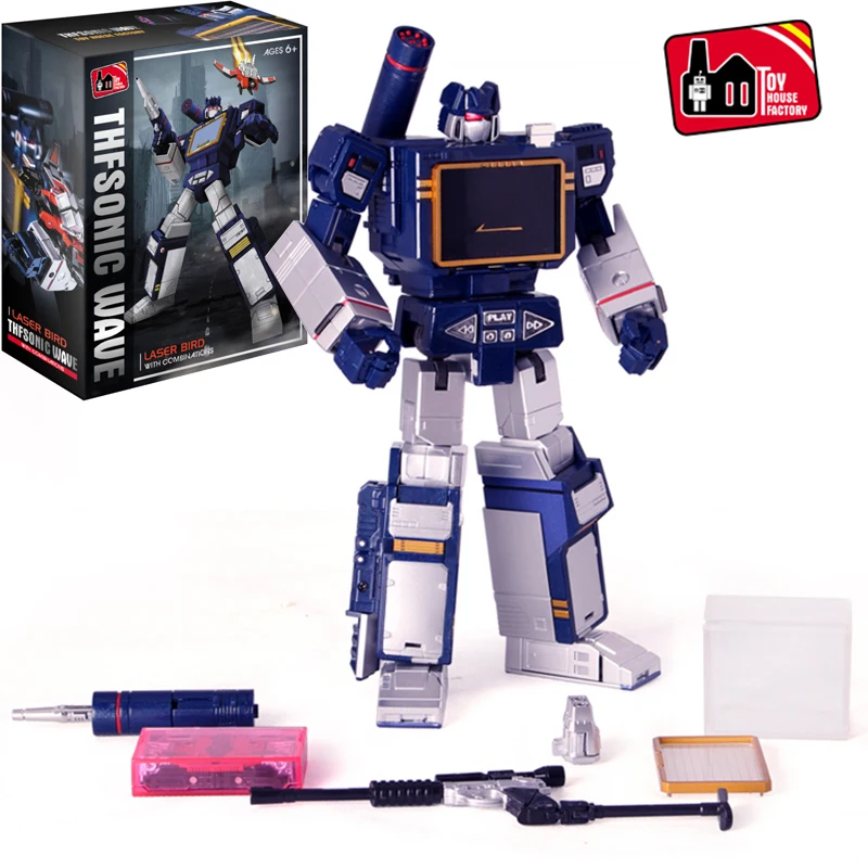 THF-01J Soundwave G1 трансформер THF лента корпус THF01J THF01P 6 лент Walkman шедевр MP13 MP-13