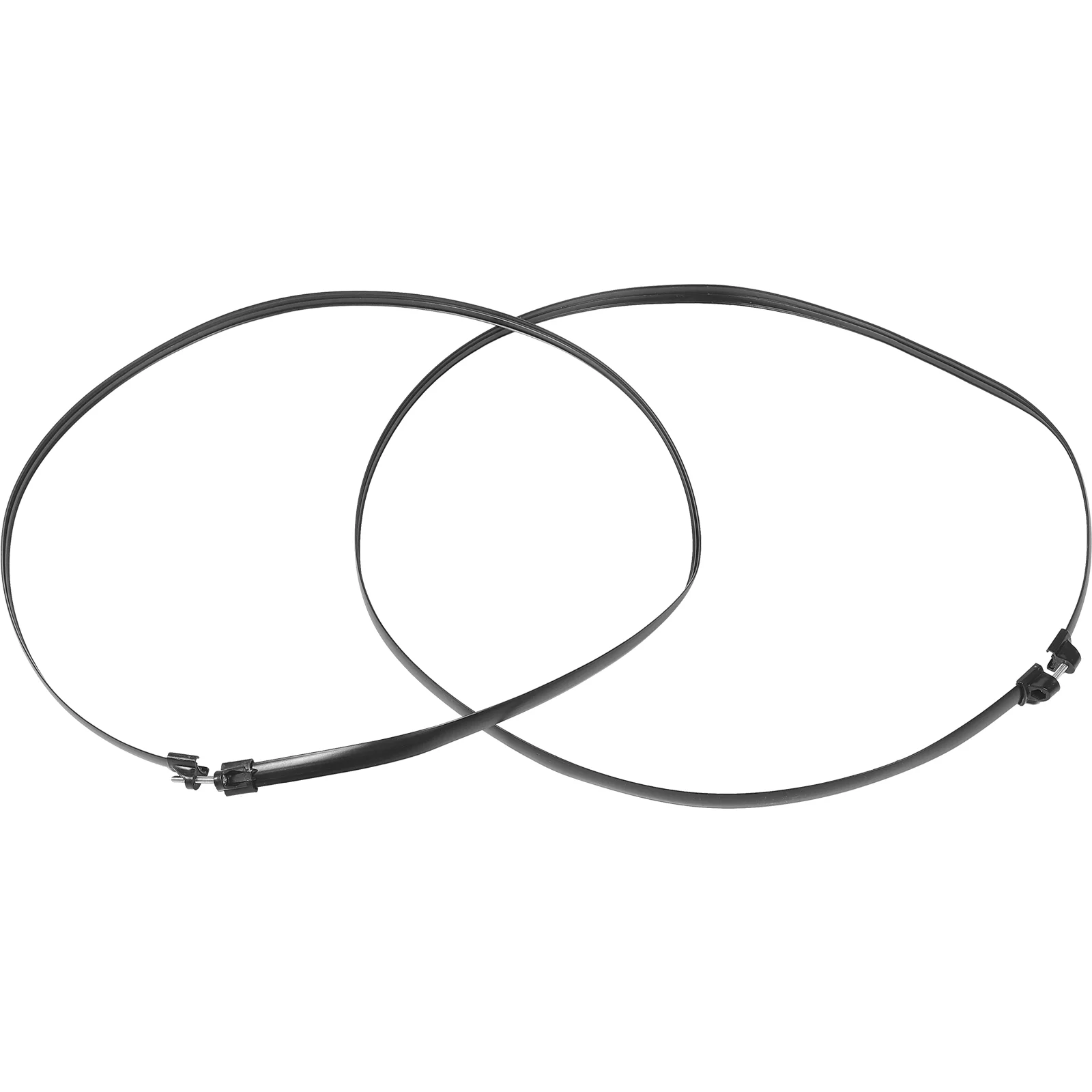 

2pcs Electric Fan Hoop Replacement Outer Hoops Plastic Binding Hoop Fan Supplies