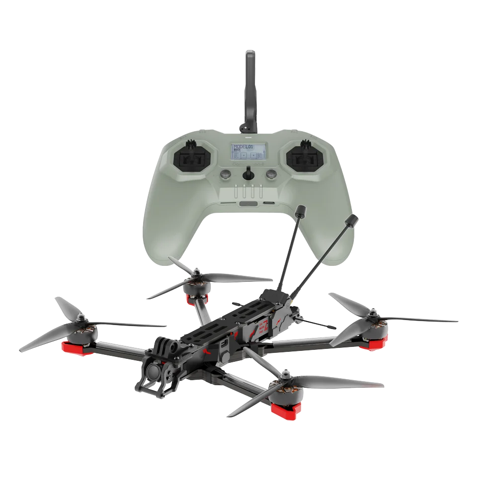 

IFlight Chimera7 Pro V2 HD 6S FPV Дрон BNF с DJI O3 Air Unit / GPS + Commander 8 радиопередатчик-ELRS для FPV