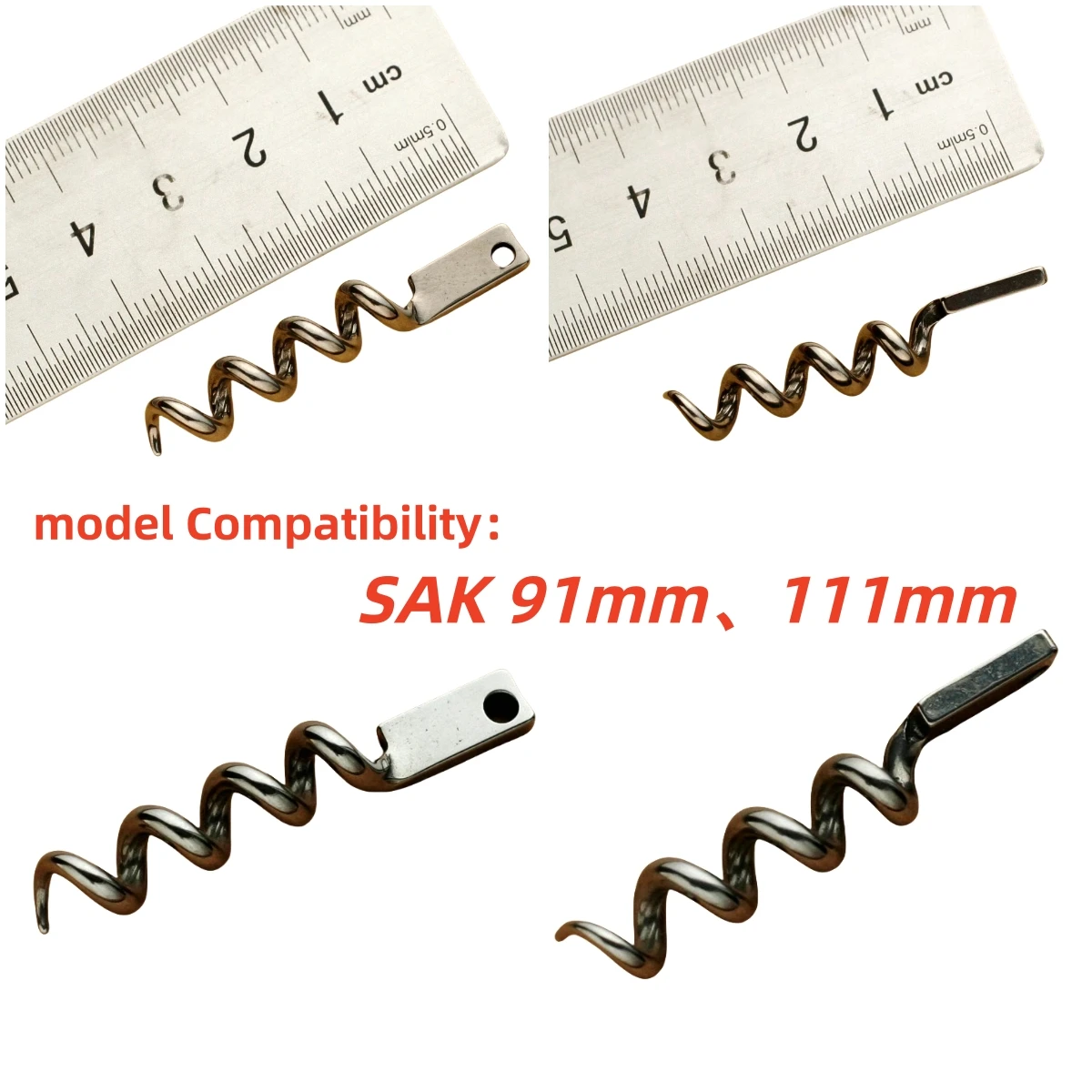 

1 шт. замена оригинальных аксессуаров штопор для 91 мм 111 мм швейцарских армейских ножей Apple аксессуары