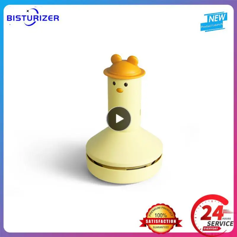 

2~8PCS Usb Rechargeable Vacuum Cleaner Duck Shape Wipe And Suck 2 In 1 Portable Vacuum Cleaner Environmentally Friendly Material