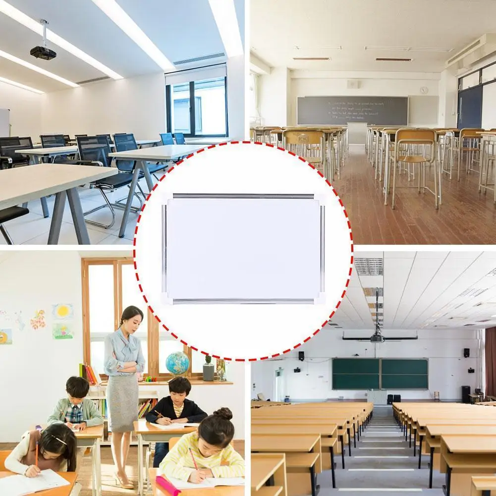 

Practical Double-sided Erasable Whiteboard Children Board Teach Smooth Education Writ Practice Whiteboard Magnetic Supplies L2e6