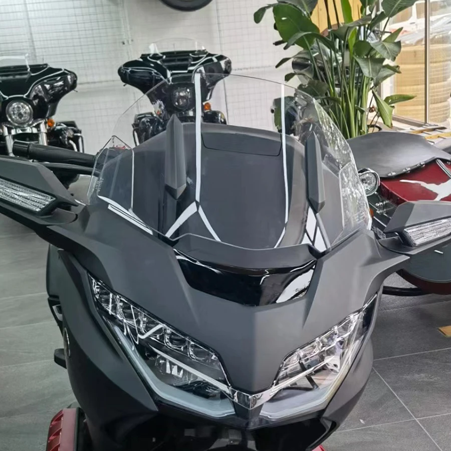 

GL1800 F6B Windshield Wind Deflector Baffle Cafe Racer Front Windscreen For Honda Gold Wing1800 Motorcycle 2018-2022 PC