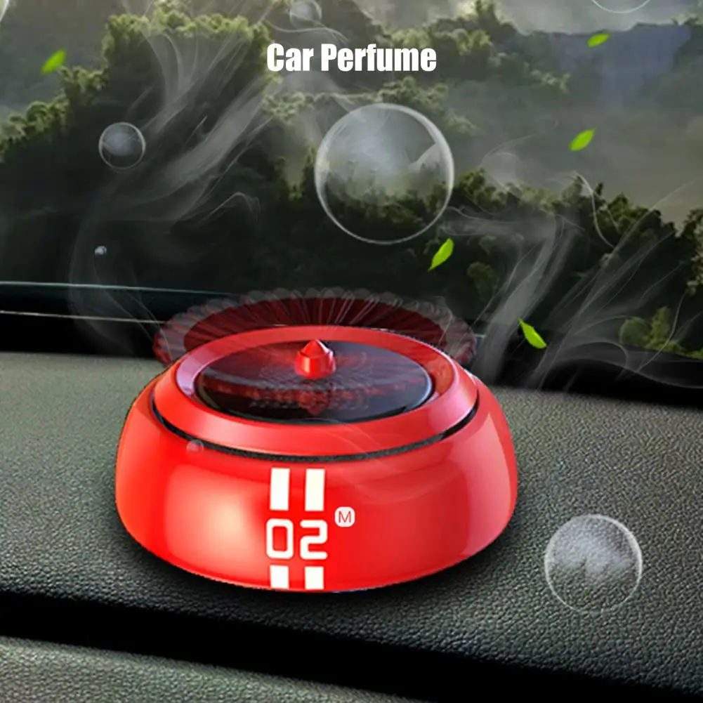 

Car Aromatherapy Solar Rotation Car Air Freshener Perfume Fragrance Auto Aromatherapy Flavoring Car Interior Parfums Accessories