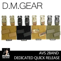 dmgear avs vest 2band special quick release accessories 2 row surround quick release compatible tmc