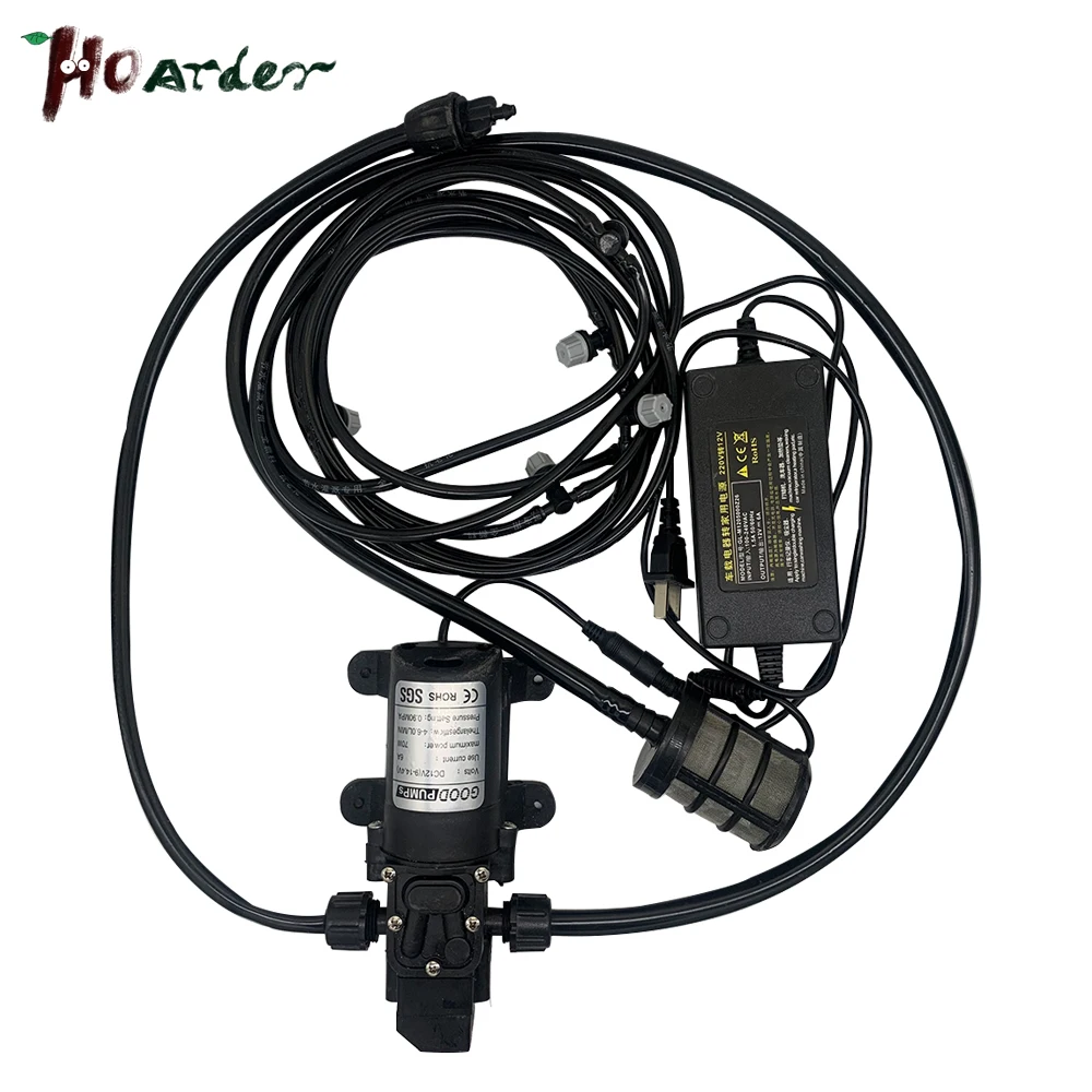 Насос садовый самовсасывающий охлаждающая система для полива и орошения