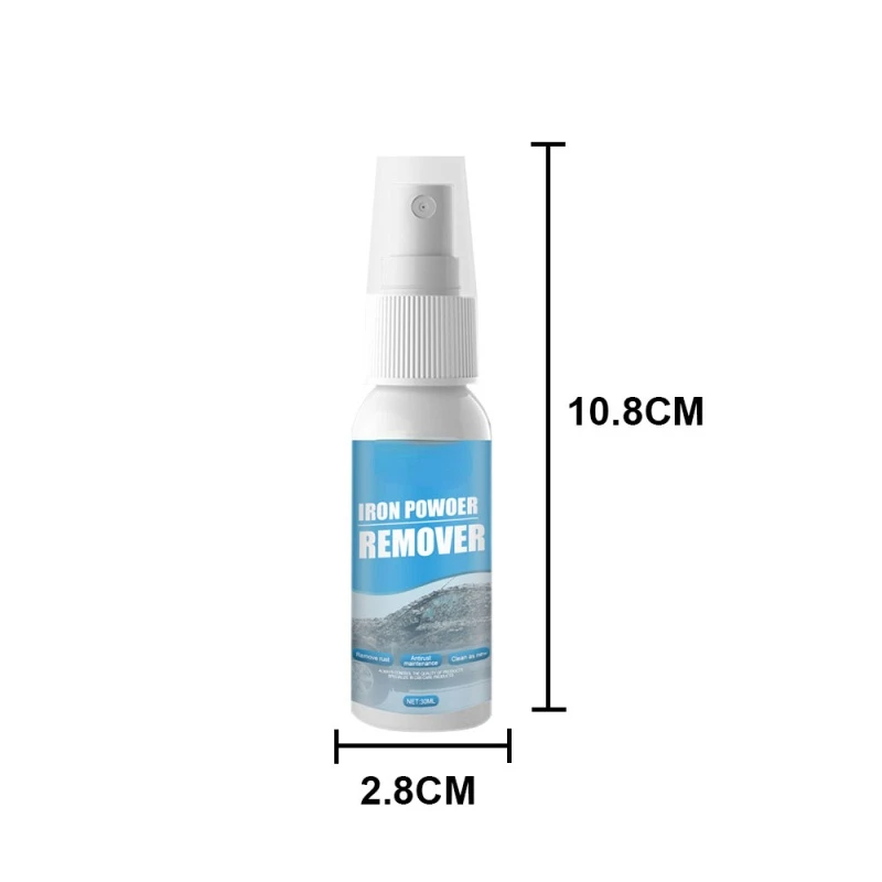 

Automotive Interior Retreading Agent Rust Remover Spray Metal Surface Paint Car Maintenance Iron Powder Cleaning Rust Remover