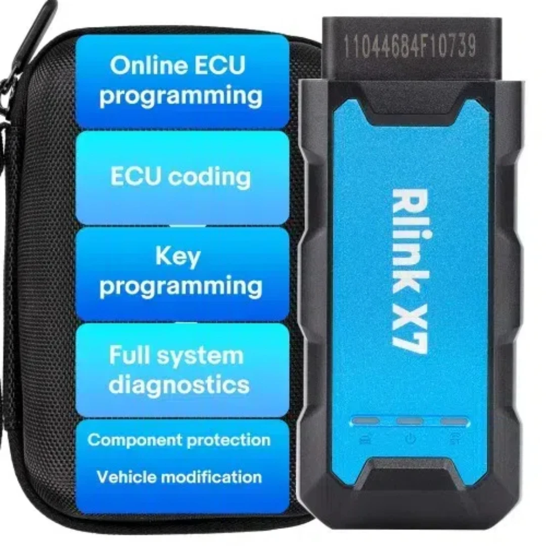 

Программирование ECU TOPDON Rlink X7 Для Volkswagen, поддержка CANFD DOIP, онлайн Программирование ECU, программирование ключей, Полная диагностика системы, 2024