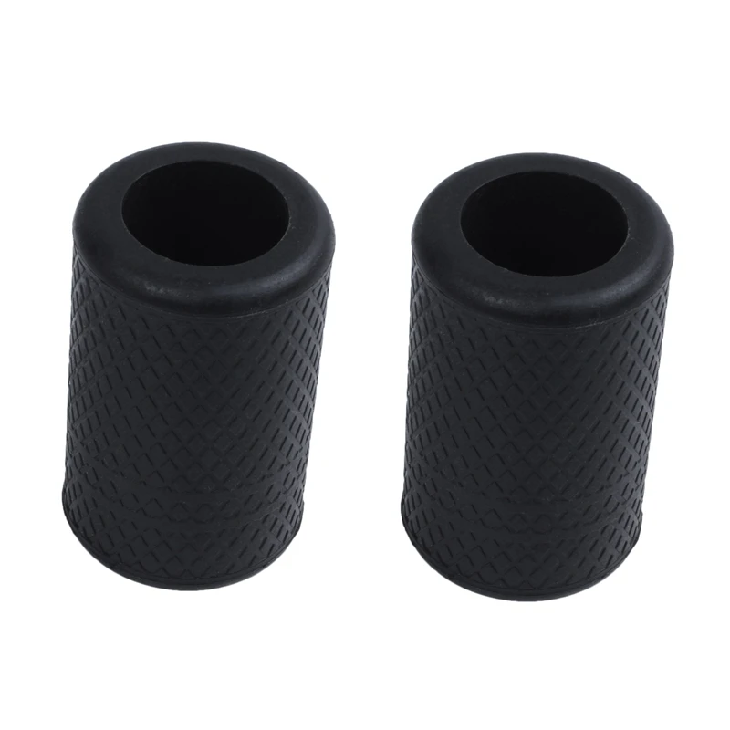 

2X Professional Tattoo Machine Grip Handle Holder Cover Silicone Great Creative Black