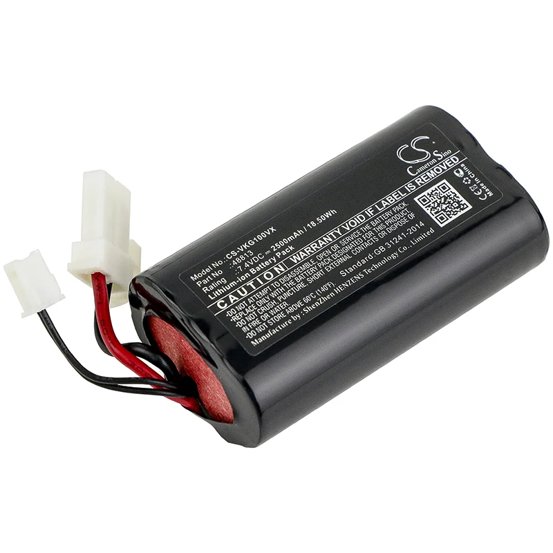 

Vacuum Battery For Vorwerk 48813 Kobold VG100 2500mAh / 18.50Wh