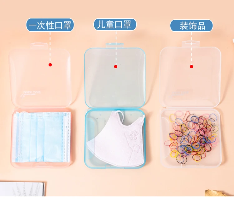 

Disposable Portable Mask Storage Case mask holder Save mask box Face Mask Container Mask Organizer Box Surgical Mask