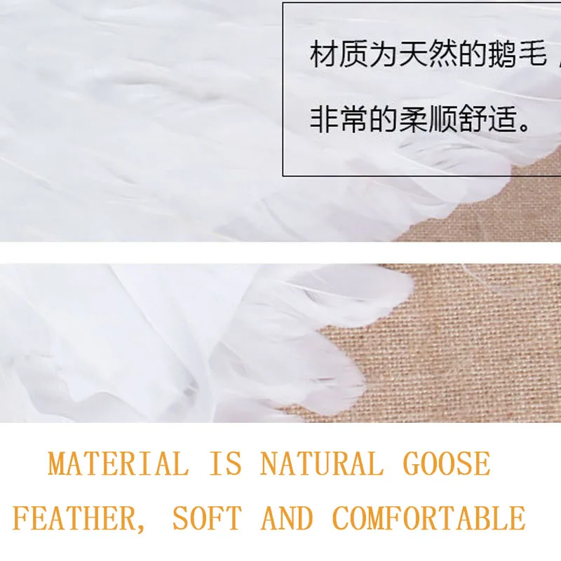 Реквизит для фотосъемки с ангельскими перьями и крыльями девочек танцевальный