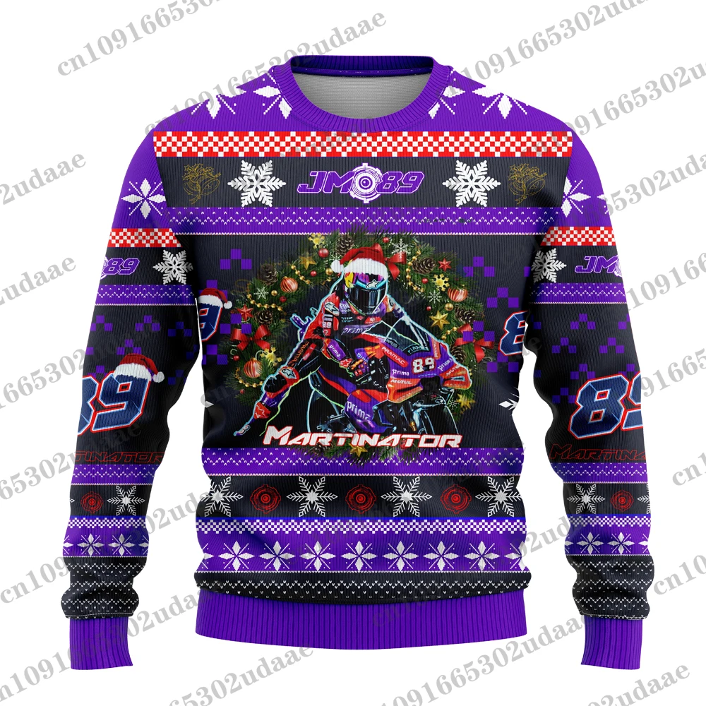 89 Rider Jorge Martin Fan Lovers Уродливый рождественский свитшот мужской и женский пуловер