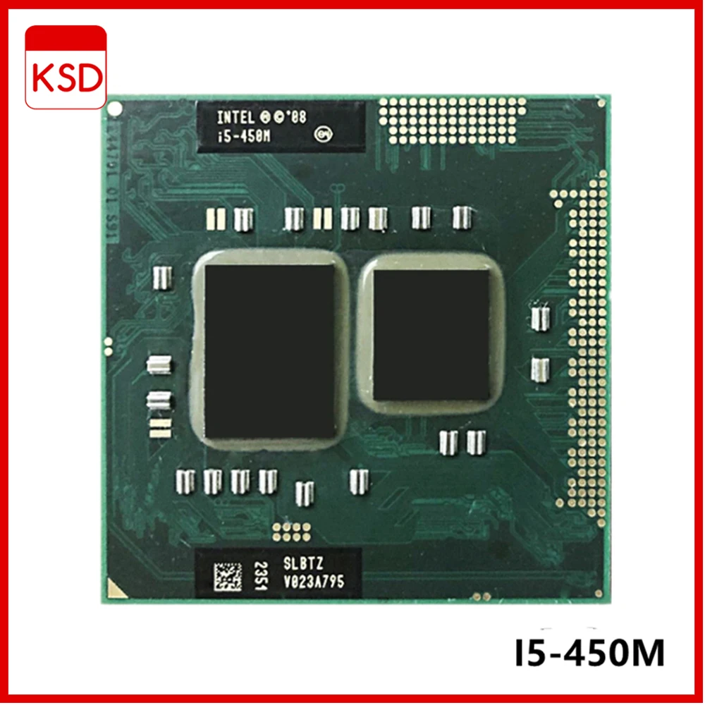 

lntel Core i5 450M 2.40GHz i5-450M Dual-Core Processor PGA988 Mobile CPU Laptop processor rPGA988A