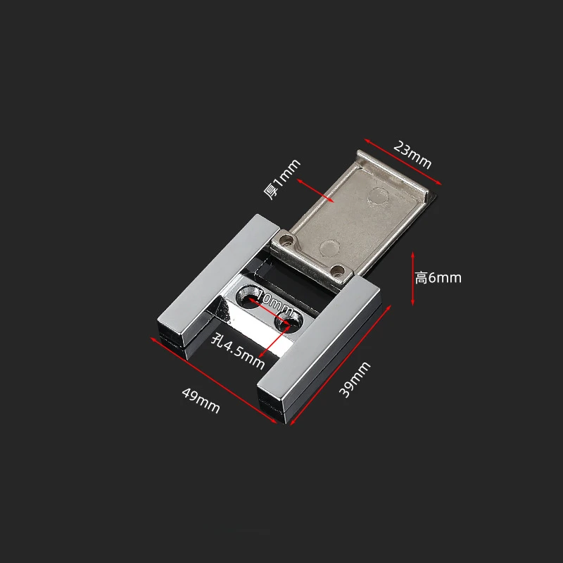 

1 шт., невидимая Складная дверная ручка шкафа, из цинкового сплава
