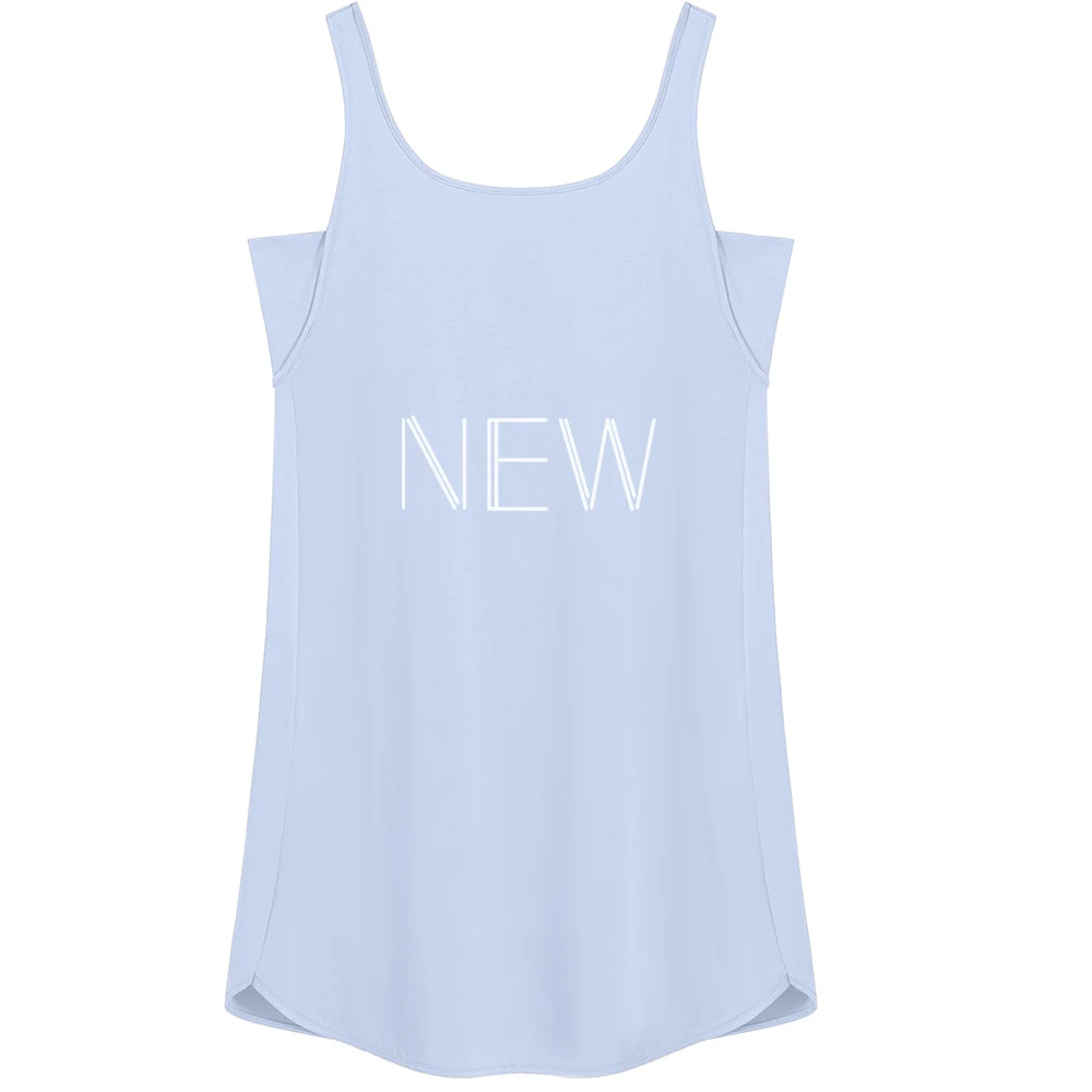 

Женская ночная рубашка без рукавов, хлопковая летняя ночная рубашка, простая ночная рубашка с буквенным принтом, одежда для сна, милая модна...