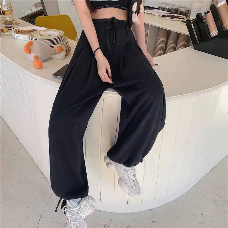 Брюки женские повседневные Джоггеры для женщин Весенняя Повседневная Уличная