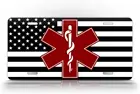 SignsAndTagsOnline американский флаг EMT Star of Life EMS и пожарный номерной знак патриотическая американская автобирка