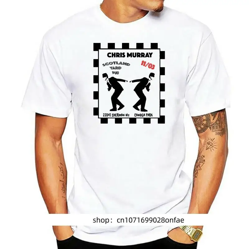 

Крис Мюррей скотландия, паб, Gitaris, Bekerja Gelang SKA, Ikan bone100% Katun Kasual Kaus Pria Lengan Pendek