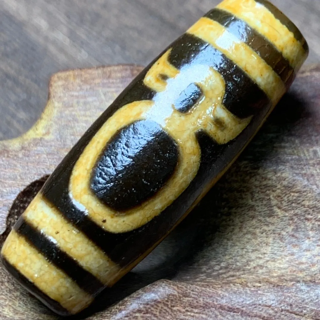 

Tibetan Buddhism God Of Fortune Dzi Beads Jewelry Making Diy Bracelet Necklace Tibet Fengshui Agate Dzi Bead Amulet Accessories