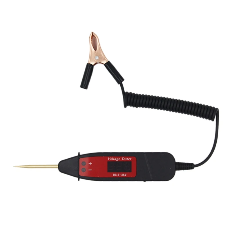 

Цифровой автомобильный тестер напряжения, автомобильный тестер цепи, автомобильный тестер цепи